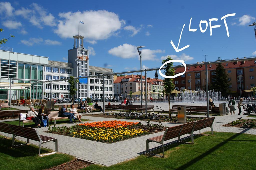 Apartament Loft Deluxe Koszalin Bagian luar foto